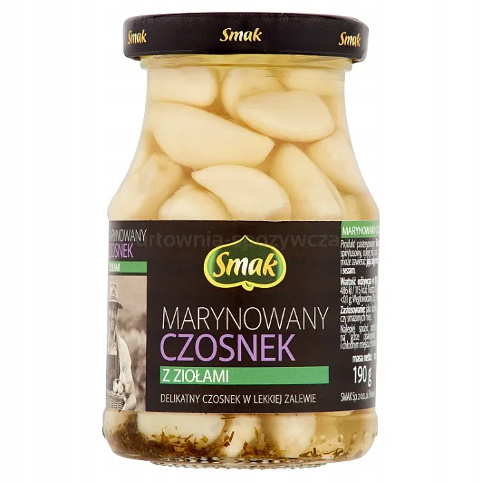 Příchuť Česnek Marinovaný s bylinkami 190/120 g
