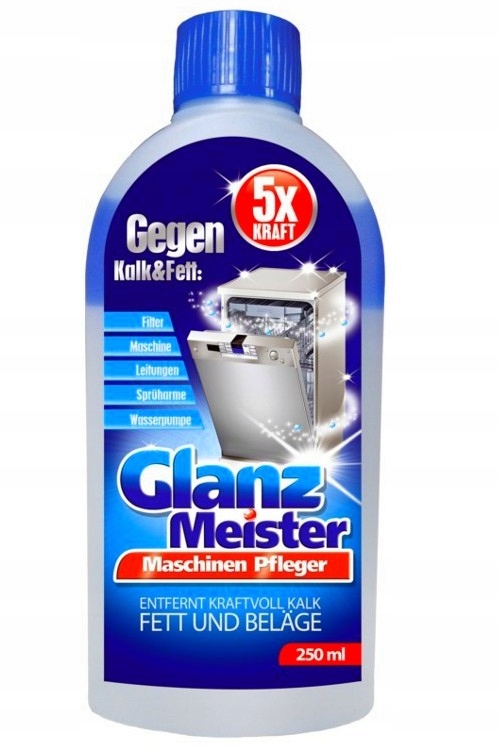 

GlanzMeister czyścik do zmywarki w płynie 250 ml