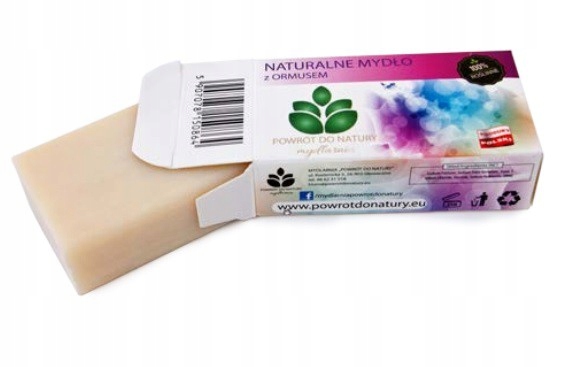 

100% Roślinne Naturalne Mydło Z Ormusem 100 G