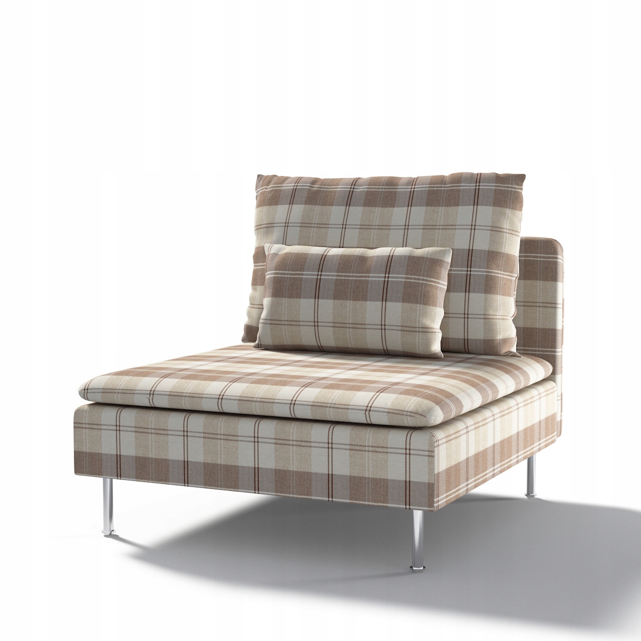 Dekoria Obal na modul Söderhamn pro 1 osobu Ikea hnědý