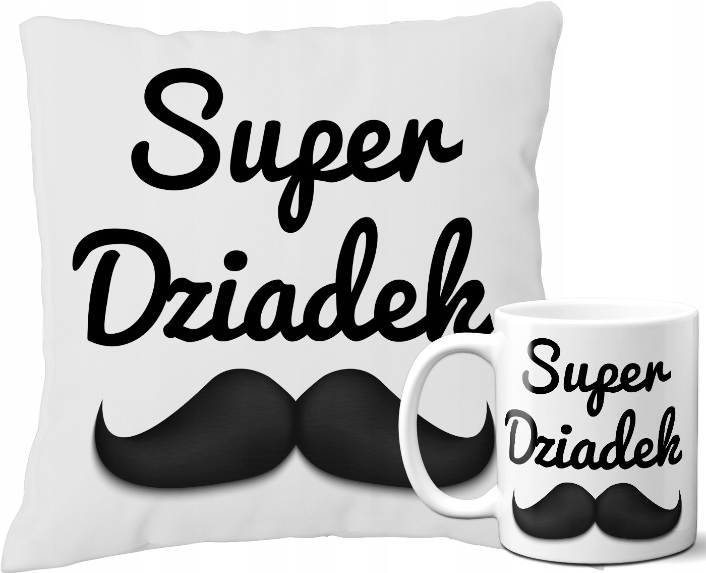 

Poduszka + Kubek - Prezent Dzień Babci Dziadka