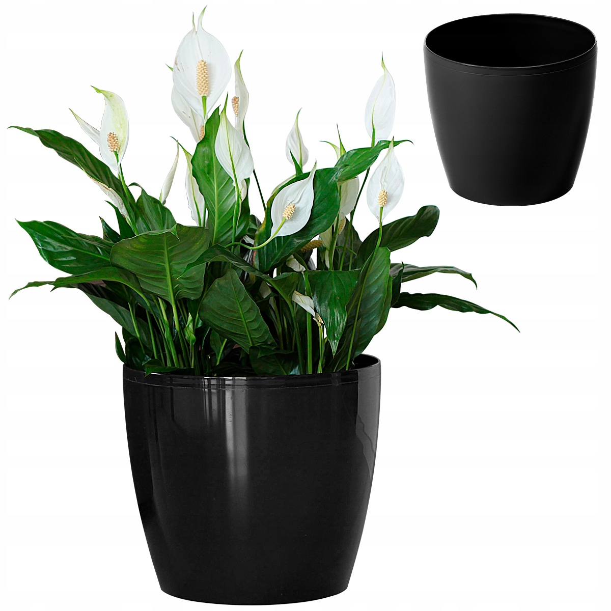 

Doniczka Osłonka Misa Połysk Donica Balkonowa 30cm