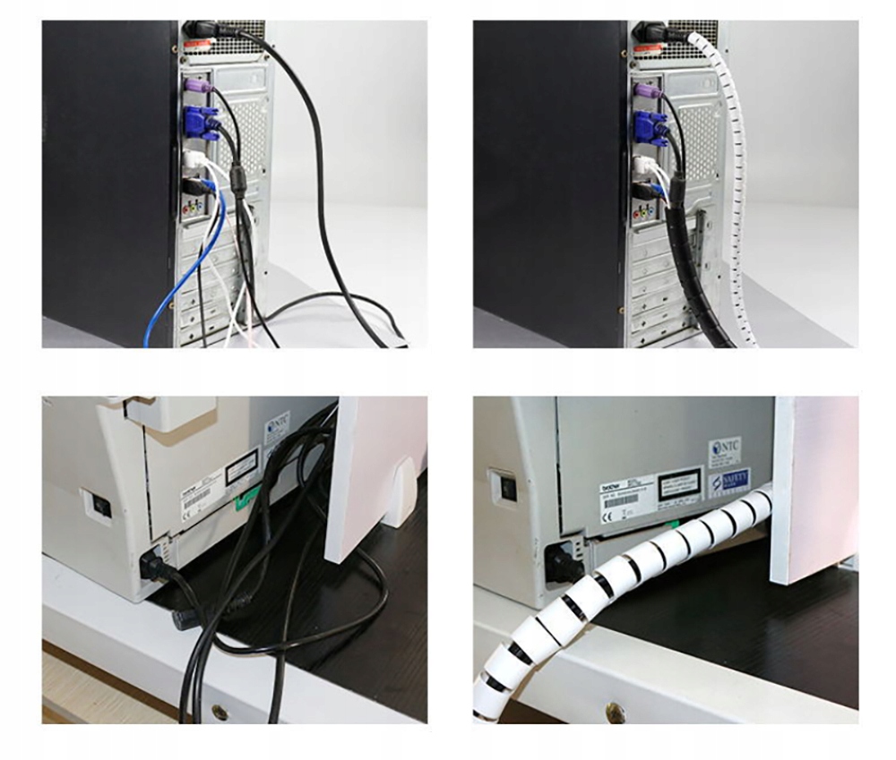 ORGANIZER MASKOWNICA KABLI PRZEWODÓW OSŁONA 2,6m Model CRG 002 2.6M