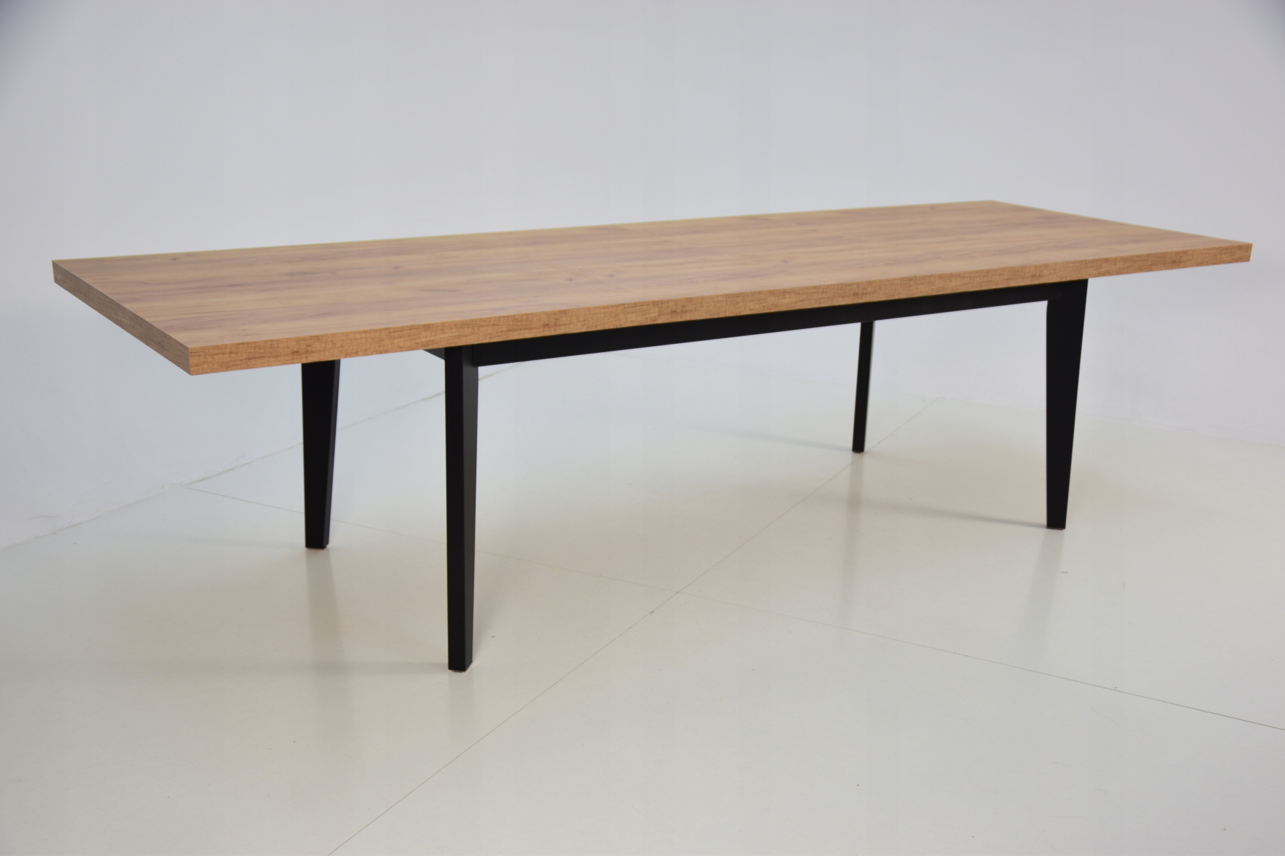 Duży rozkładany stół 100x200/300 Skandynawski Loft Wysokość mebla 77 cm