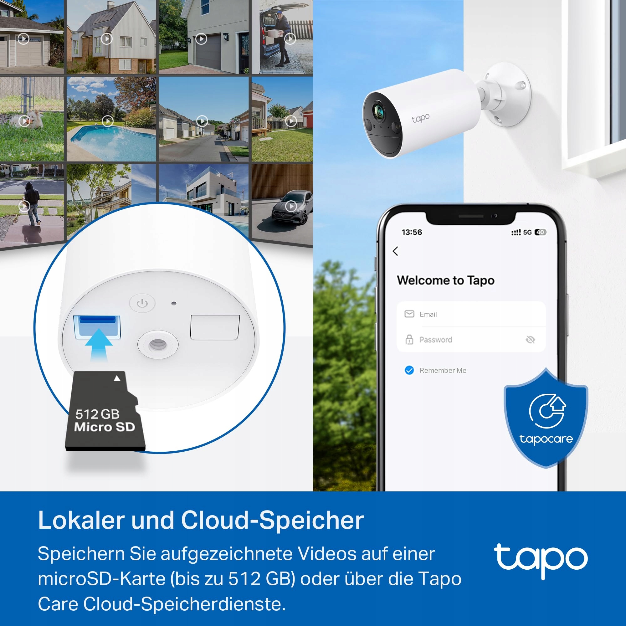 TAPO C410 Kamera Zewnętrzna Z Akumulatorem MicroSD 6400mAh — miniatura 6