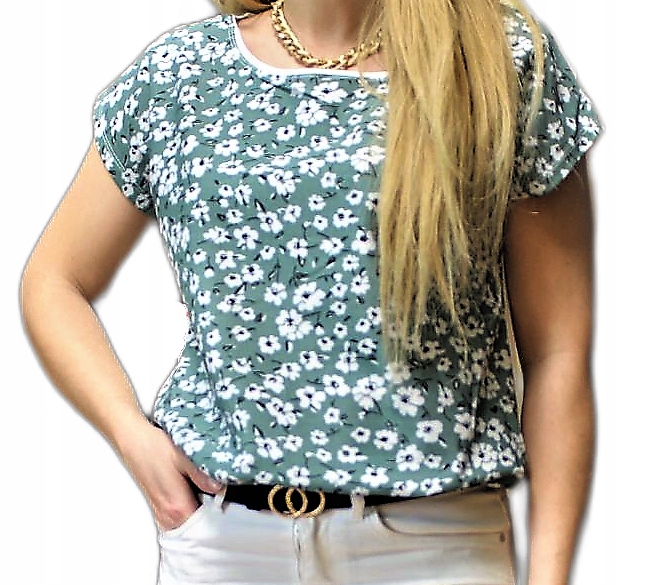 

Kobieca Modna Bluzka Koszulka T-shirt Dużo Wzorów