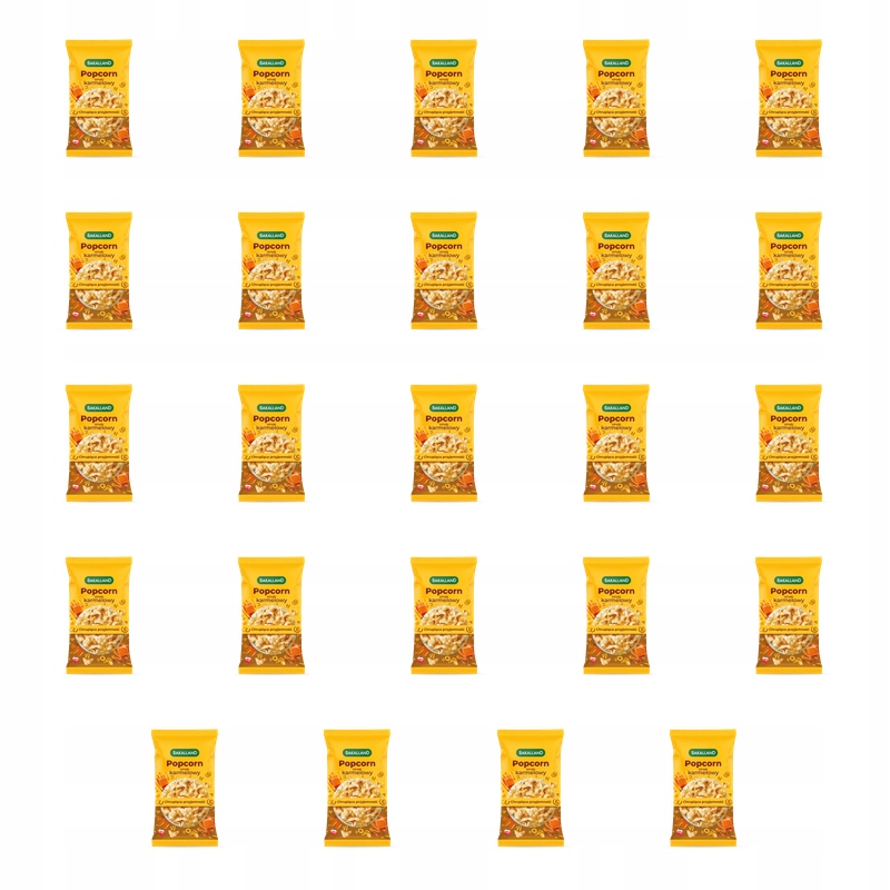Bakalland Popcorn karamelová příchuť 90 g X24