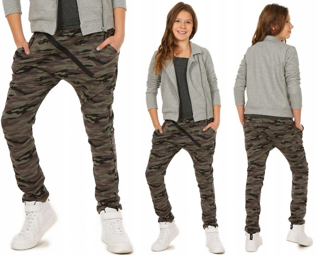 

Baggy Zip, Spodnie Moro Z Ekspresem - 134