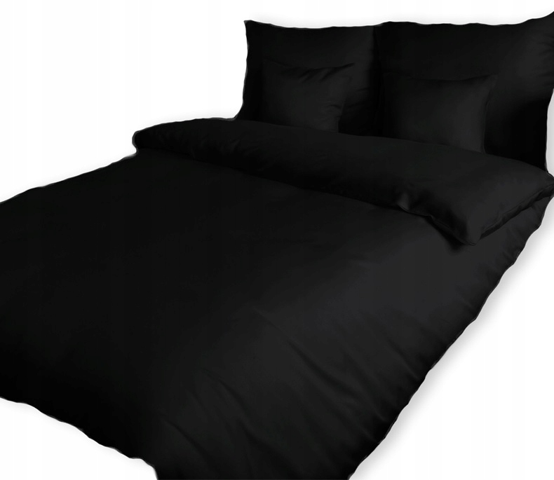 

Pościel Premium 160x200 Andropol jednolita Czarna