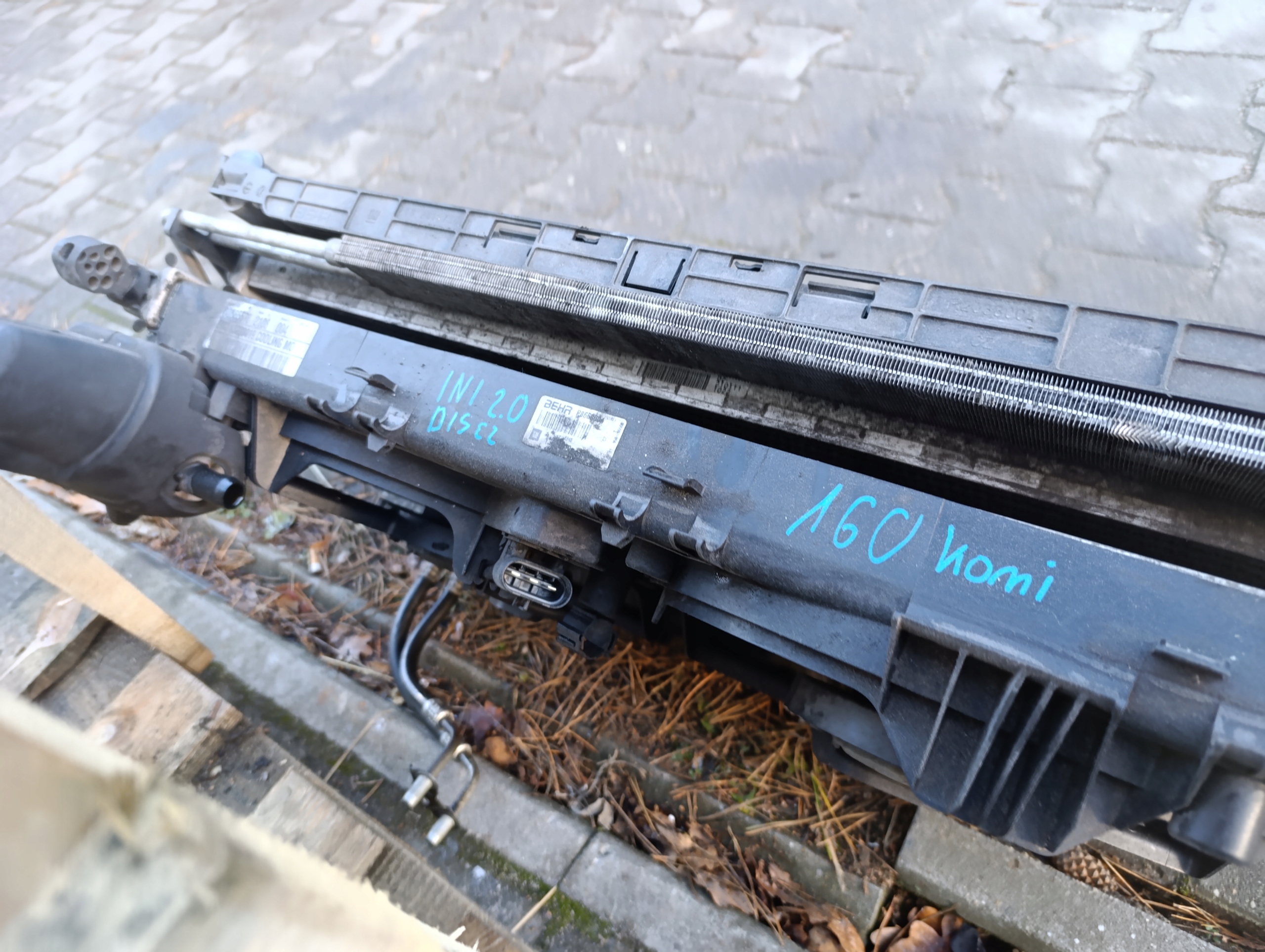 KOMPLET RADIATEUR PEUGEOT 507 2.0 DIESEL