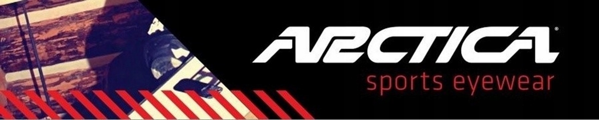 ARCTICA CYCLING Okulary S-315A PRZECIWSŁONECZNE ROWEROWE DUŻE SZKŁO Model S-315A