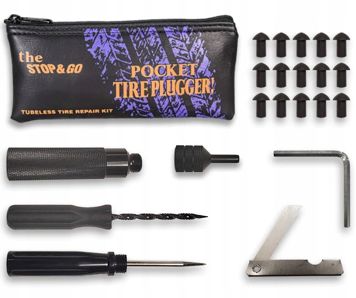 Podręczny Zestaw naprawczy opon bezdętkowych do wszystkich pojazdów