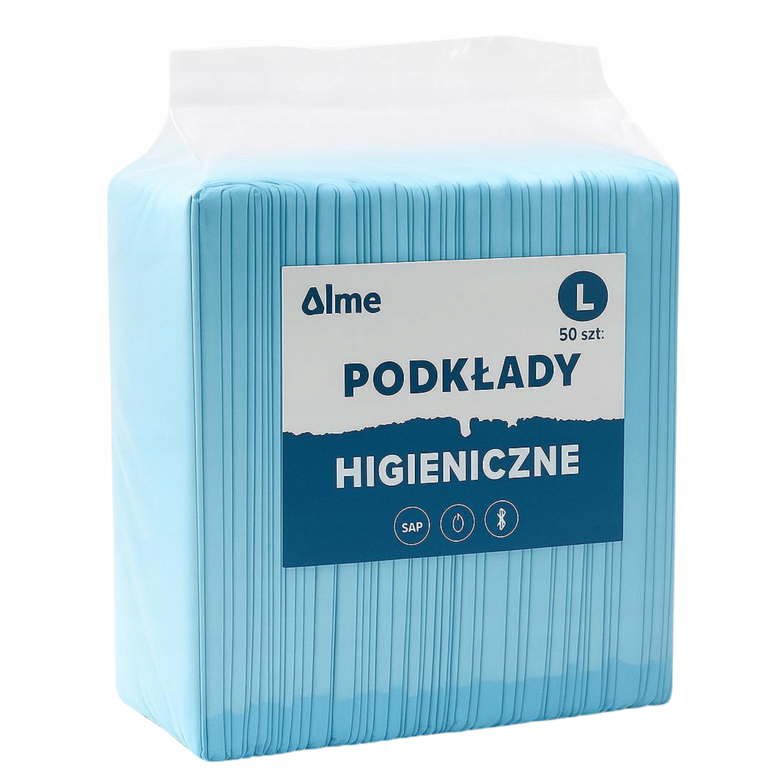 2x Alme Podložky Na Jedno Použití 60x60 cm 100 Kusů Univerzální Podložky