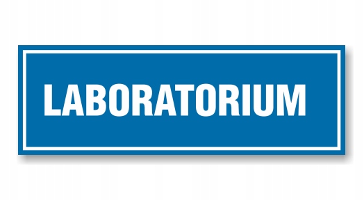 Tabliczka OP-20 - LABORATORIUM
