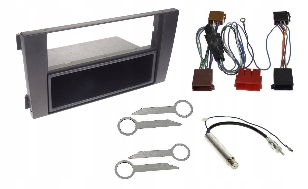 Audi A6 C5 4B Rámeček 1/2DIN Separátor Adaptér Bose Zadní Reproduktory