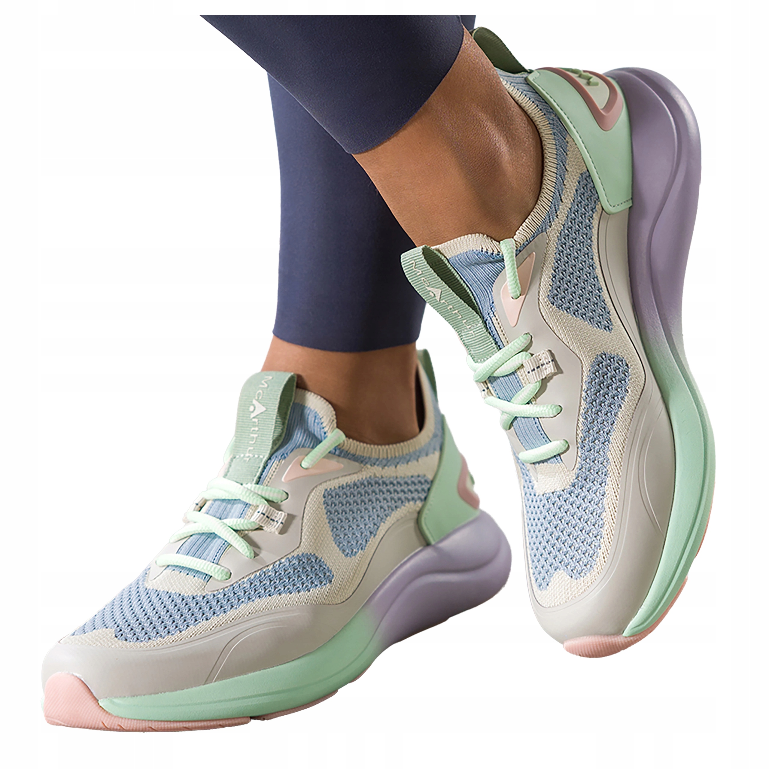 Dámské Sneakersy Šedé Lehké Na Trénink Šněrování Pohodlné Sportovní vel. 41