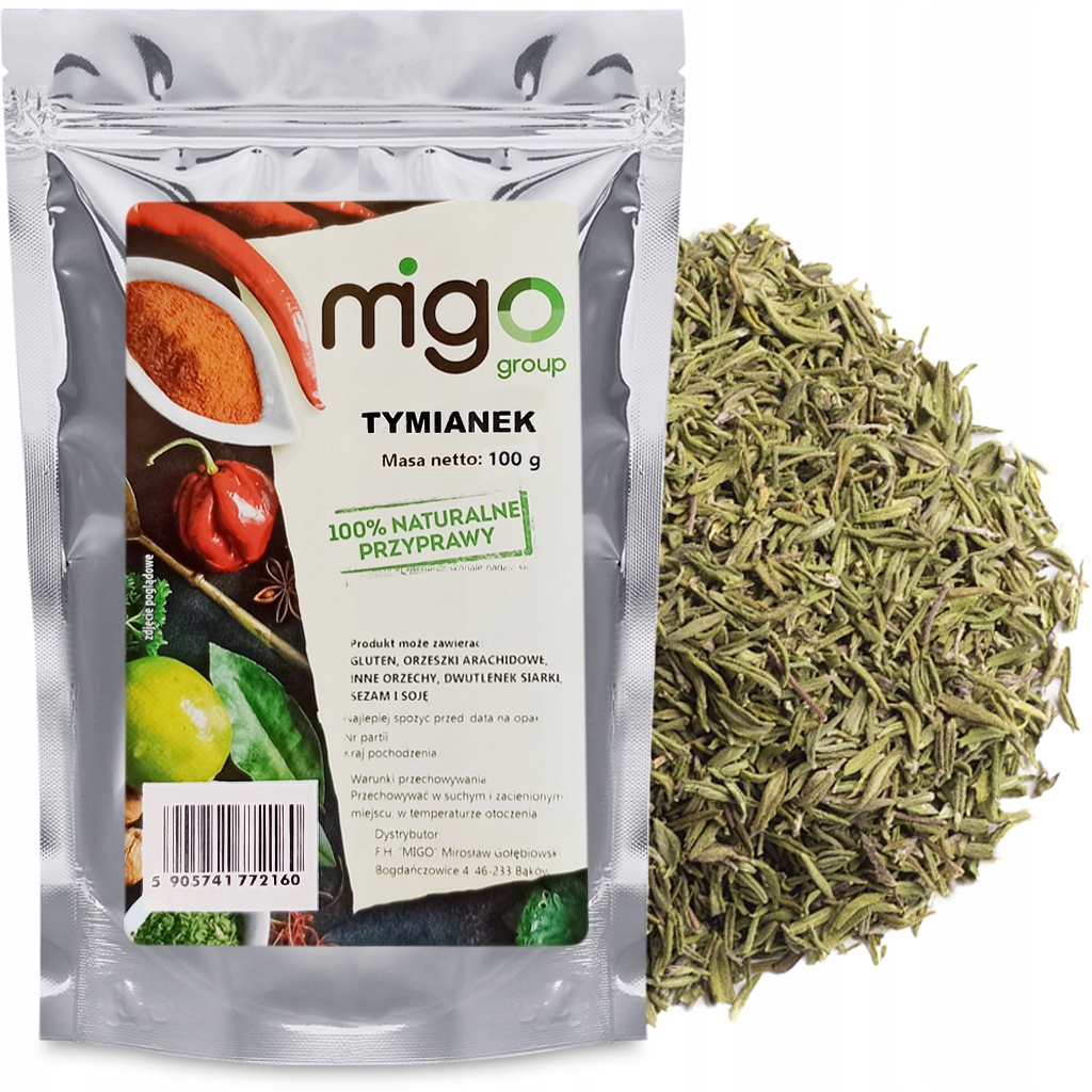 Levně 13 x MIGOgroup, Sušený Tymián, koření – 100 g – MIGOgroup