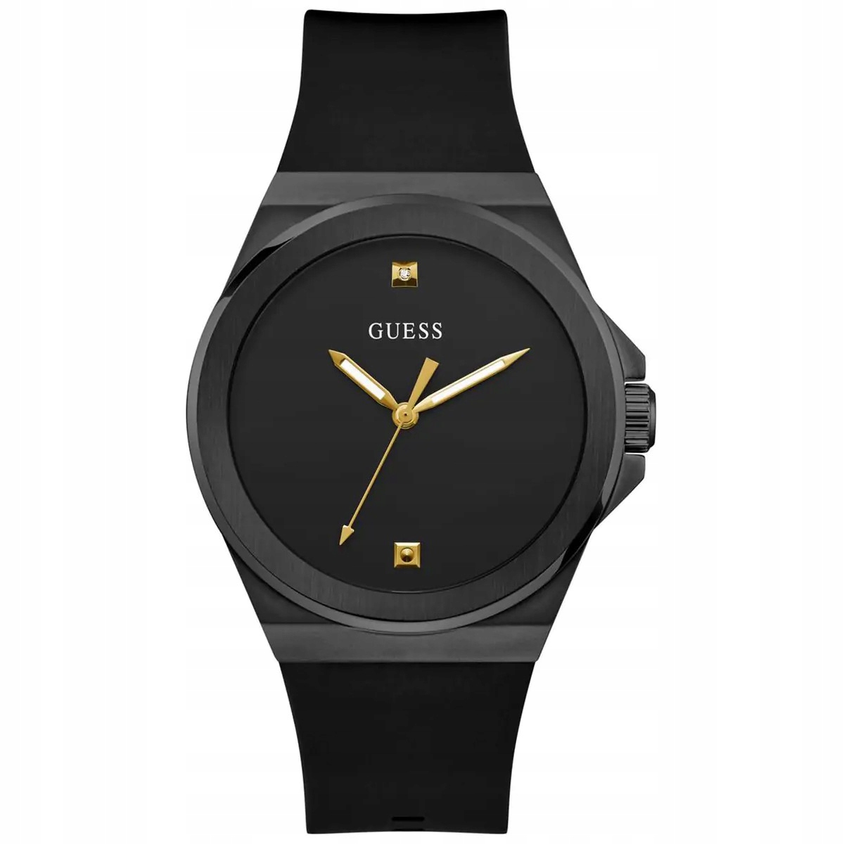 Pánské Hodinky Guess GW0790G2 s černým řemínkem