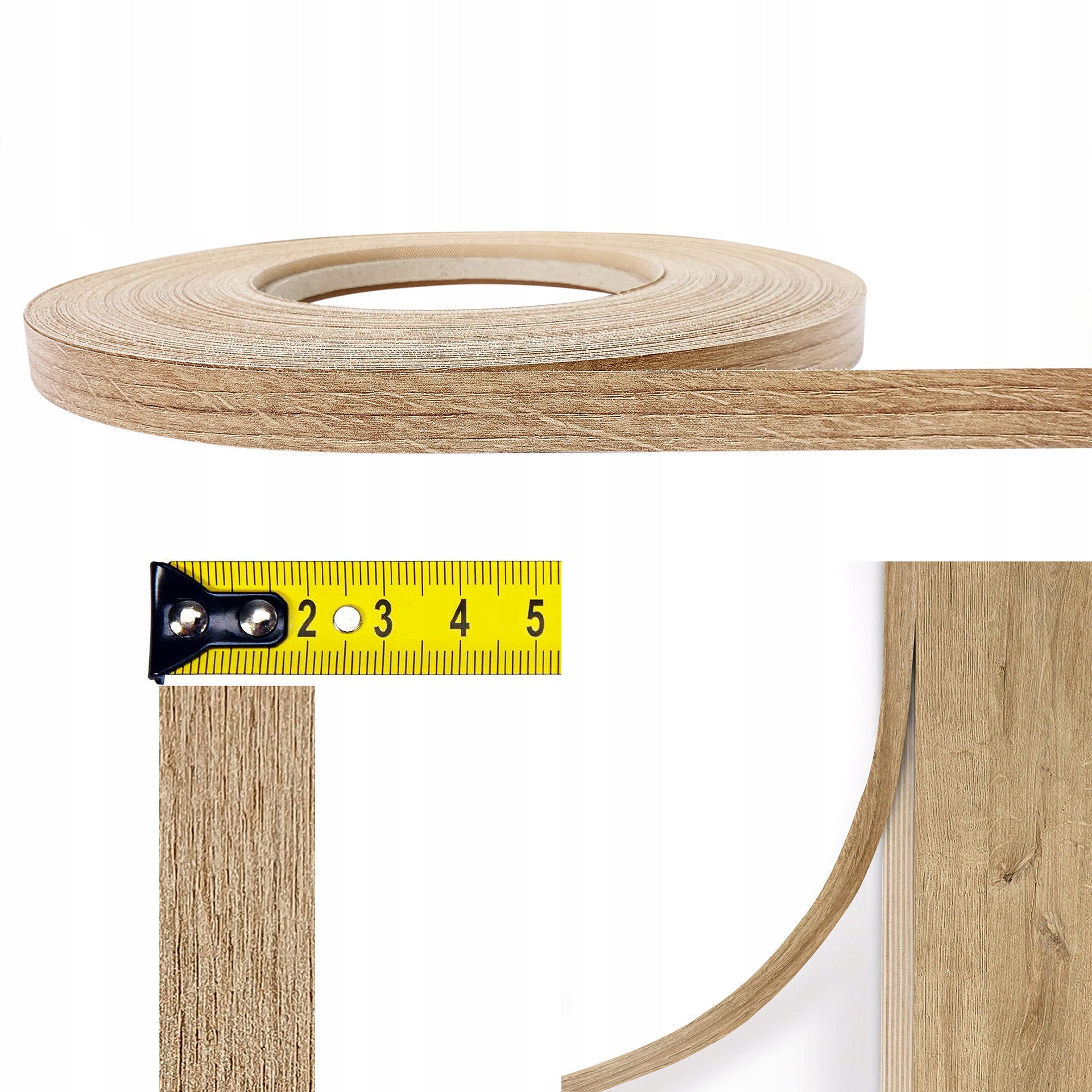 

Obrzeże Meblowe Fornir Dąb Riva Wymiar 21mm x 20m