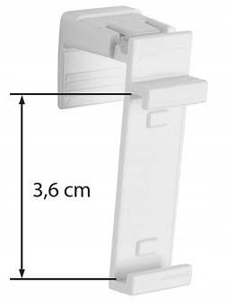 Haczyki do rolety Dzień Noc Uchwyt Akcesoria Marka inna