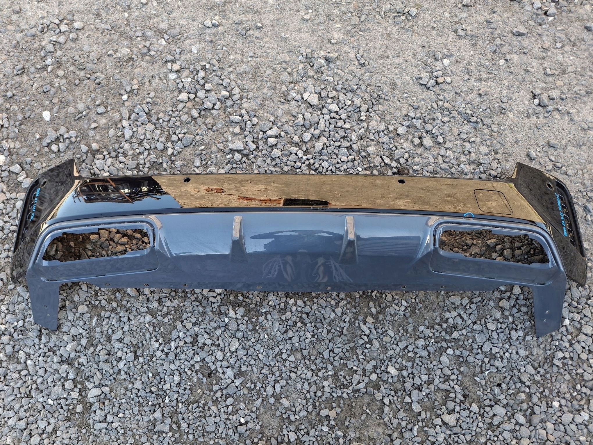 bumper rear accessories BMW X1 U11 m-packet 2022R->