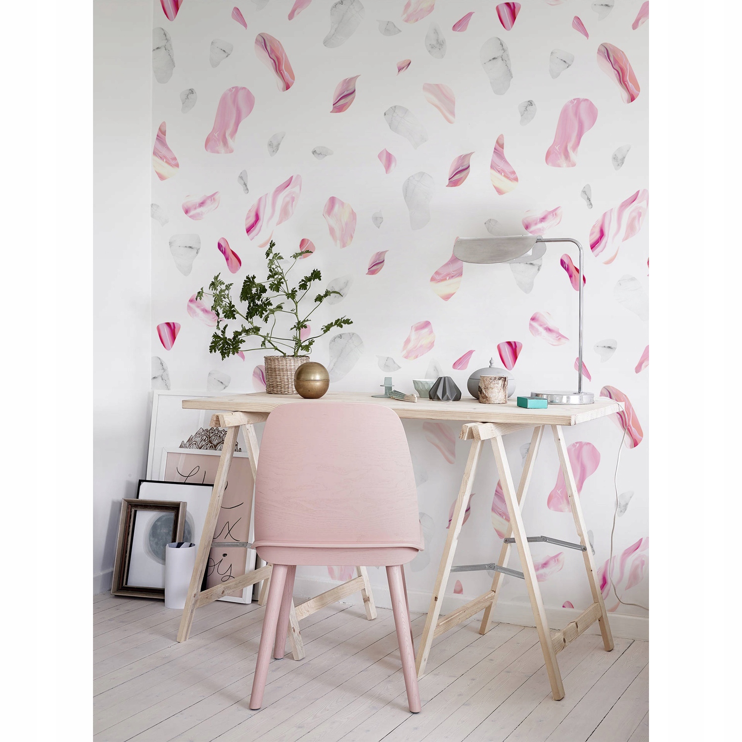 

Tapeta ścienna Kolorowe marmurowe skały 290x290 cm