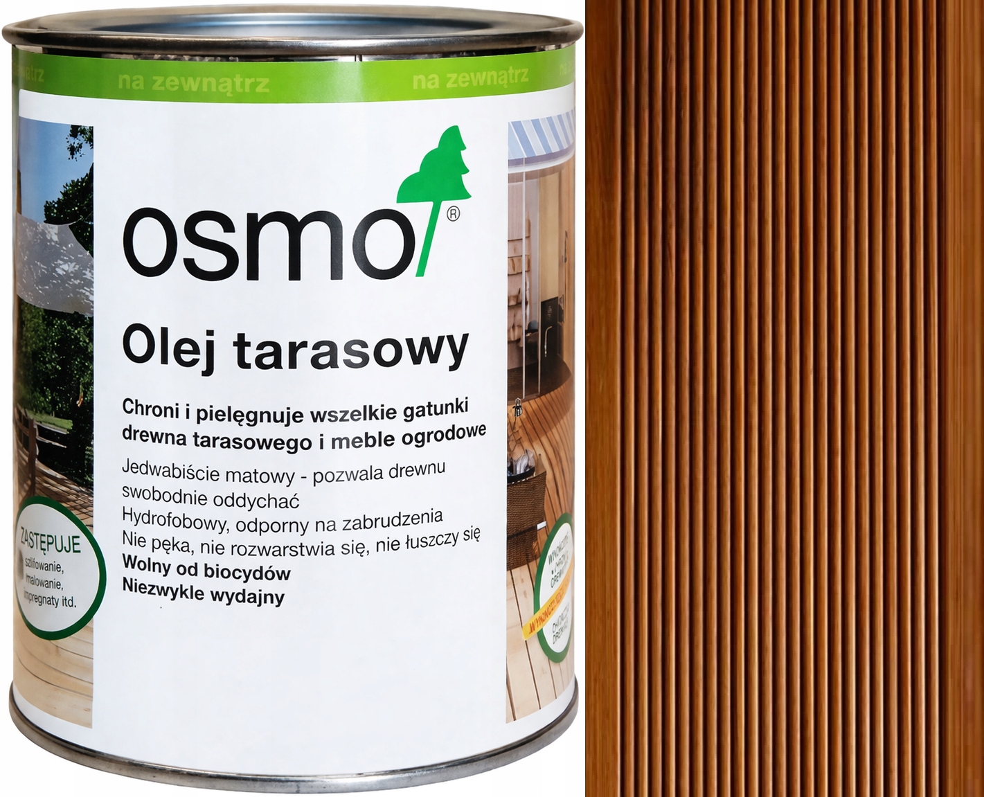 Osmo 010 Termodřevo 0,75L terasový olej pro venkovní dřevo