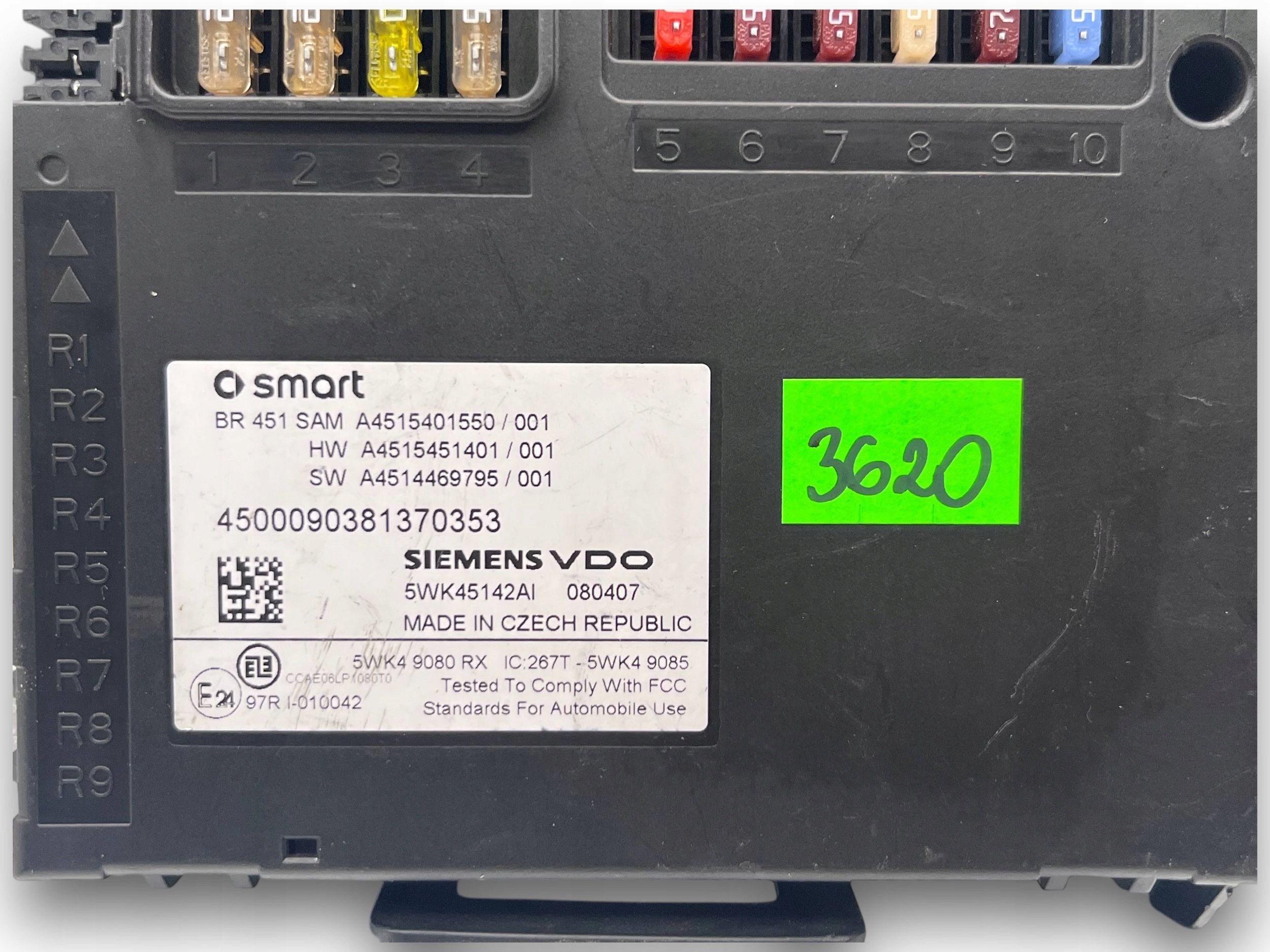 SMART W451 Module fusibles 4515401550 @M