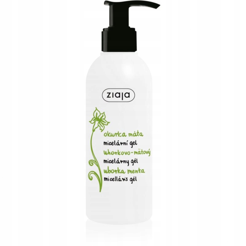 Ziaja Cucumber Čisticí micelární gel 190 ml