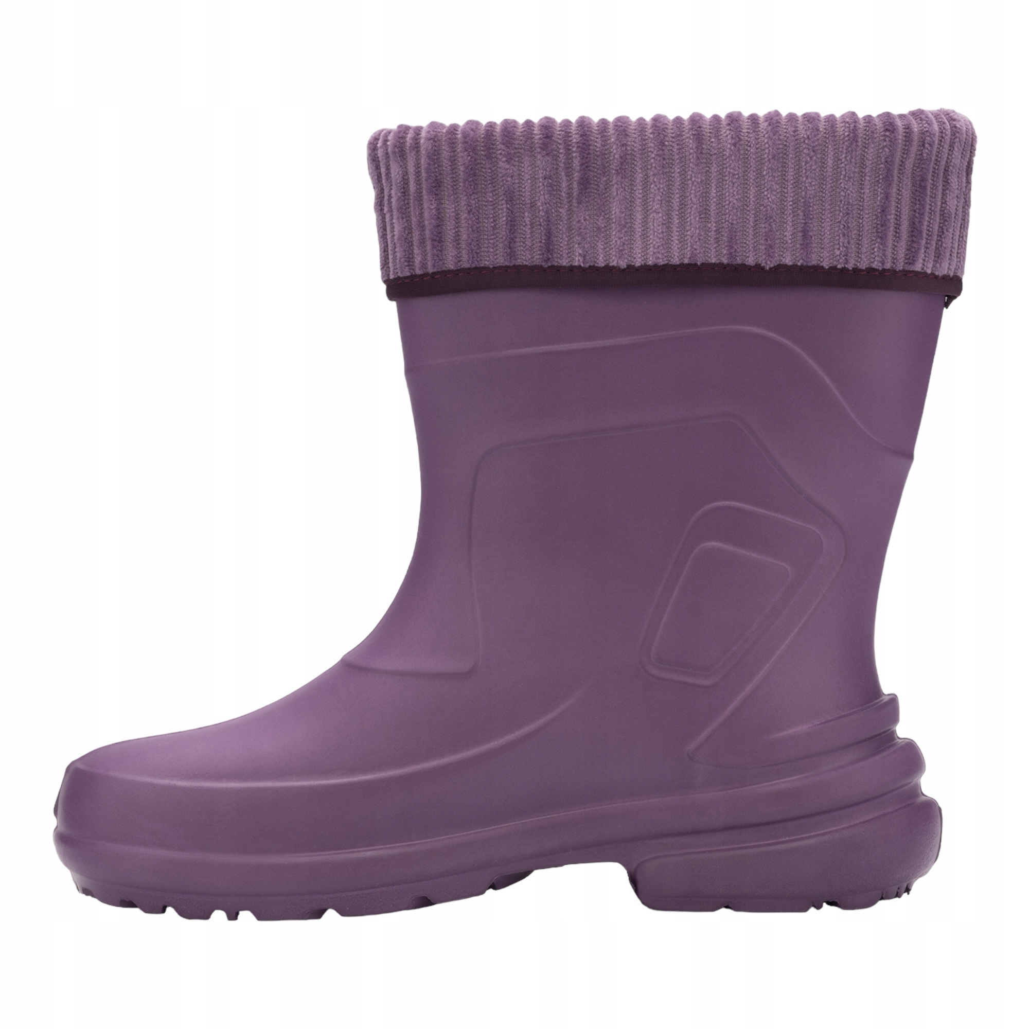 KALOSZE ŚNIEGOWCE OCIEPLANE DAMSKIE LEKKIE CIEPŁE 40 M146 FIOLET DAMSKI KAL Długość wkładki 27.5 cm