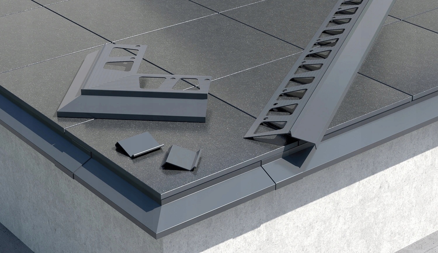 Balkonowy profil okapowy OKAP 100 aluminium CEZAR Marka Cezar