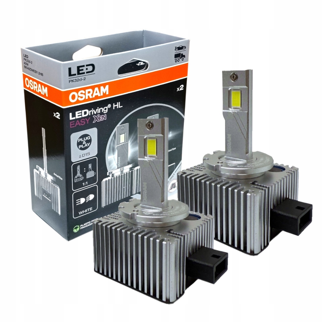 Osram D1S LEDriving Hl Easy Xen Originálny Produkt Plug Play 1:1 White