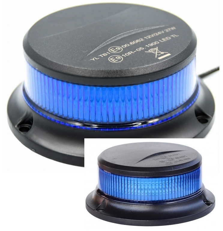 ALR0056 - ПЕТУХ СИНИЙ МИГАЮЩИЙ МАГНИТ СИГНАЛЬНАЯ ЛАМПА