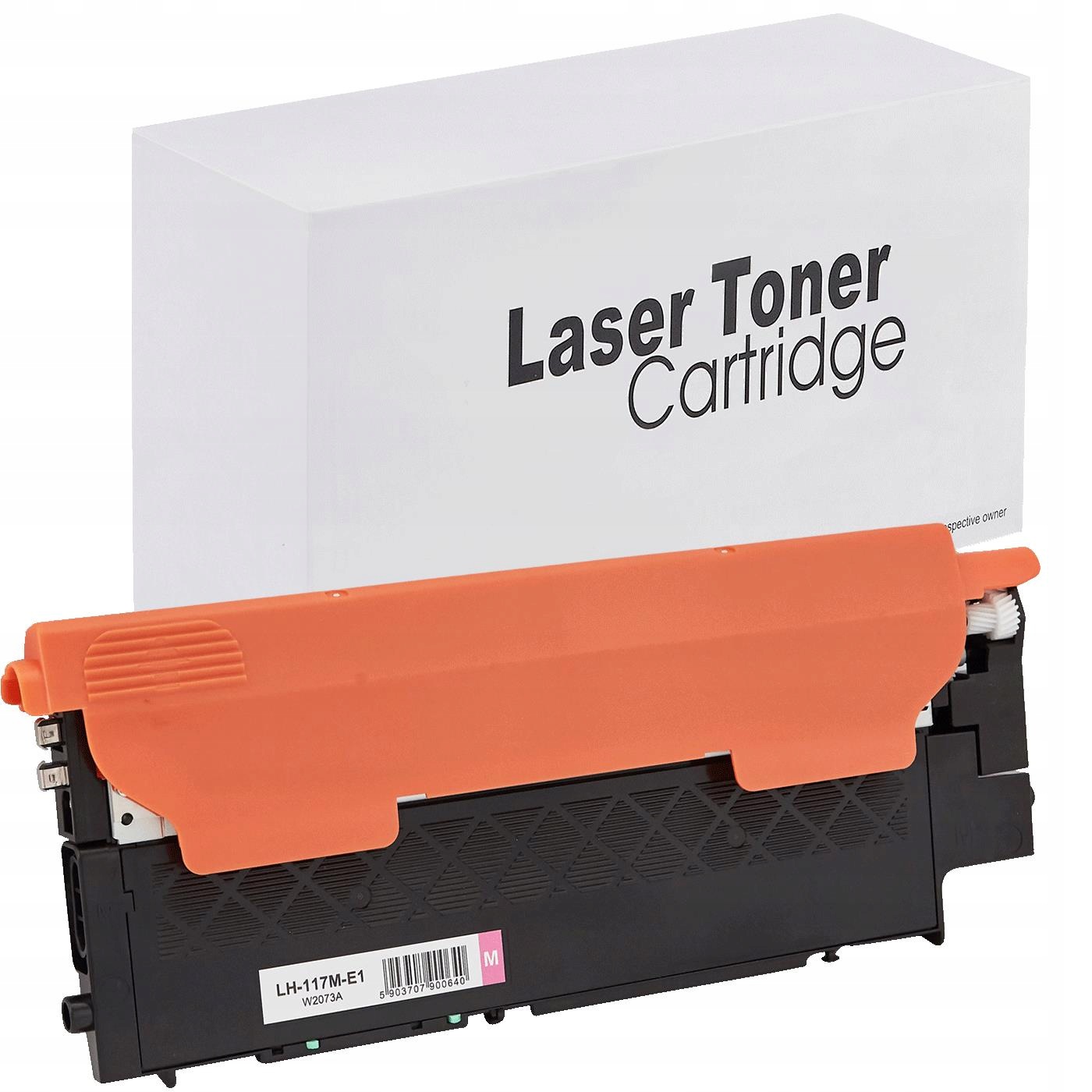 Toner HP-117M do Hp W2073A 117A Color Laser 150a 178nw Magenta 700str