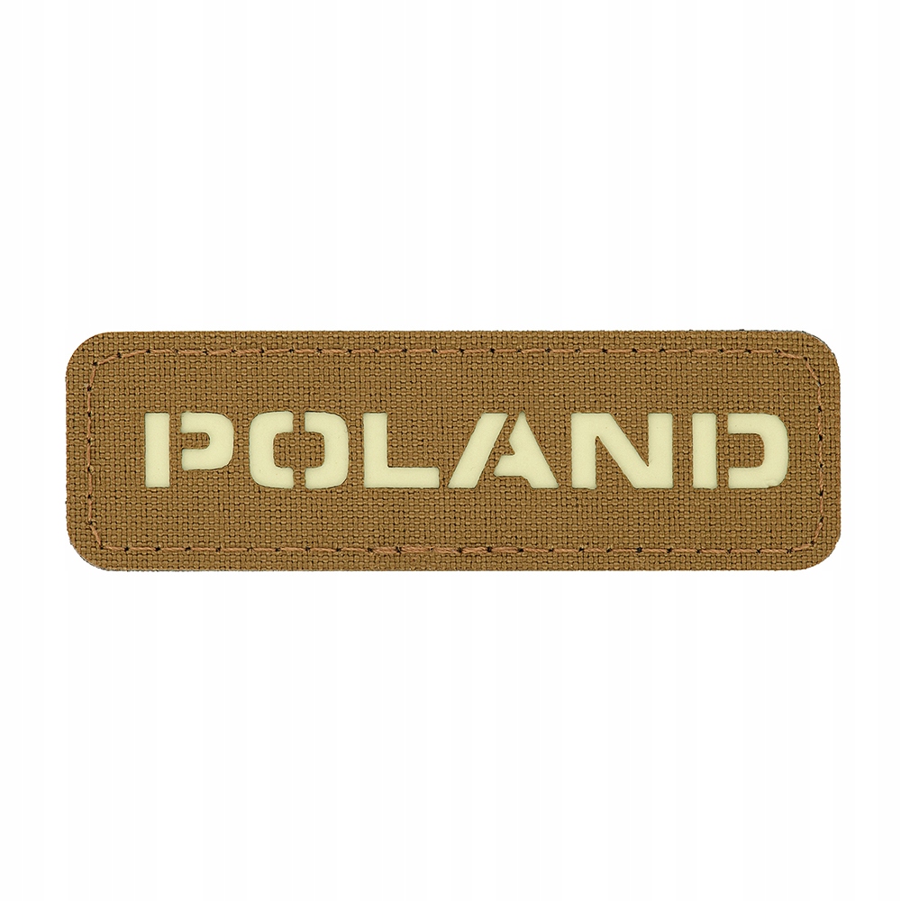 M-Tac Naszywka Na Rzep Pvc Poland 25х80 Laser Coyote/GID