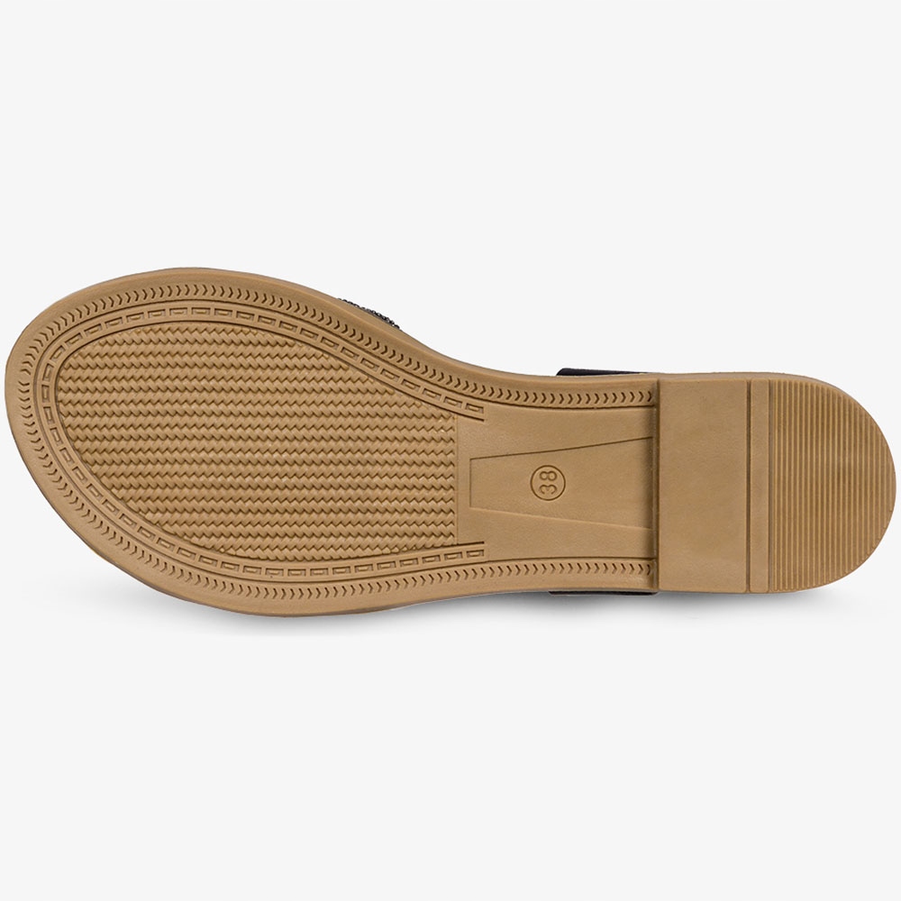 DAMSKIE SANDAŁY PŁASKIE OZDOBNE WYGODNE r 40 Płeć kobieta