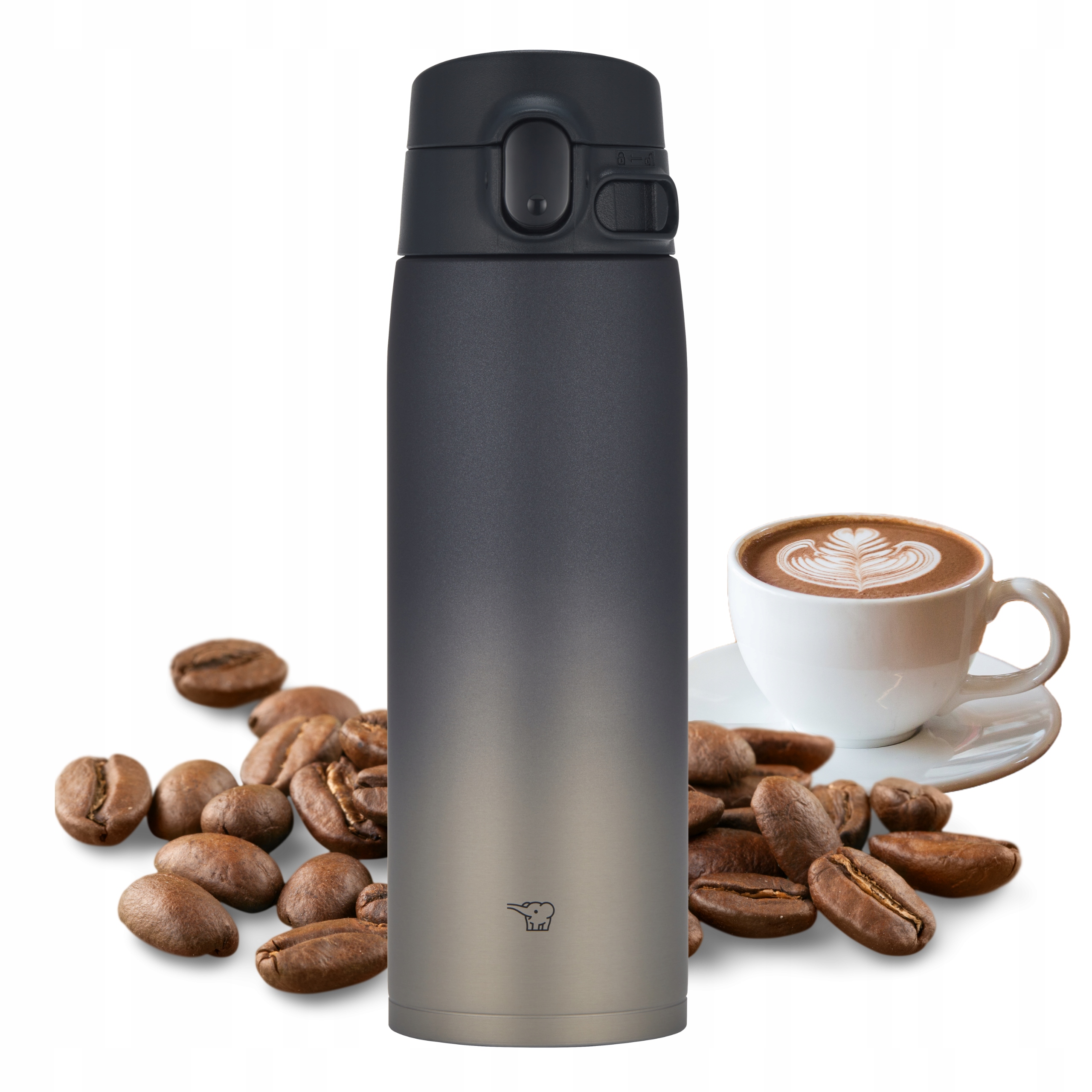 Termohrnek Zojirushi SM-VH60-XZ 600 ml černý, vzduchotěsná termoska na vodu