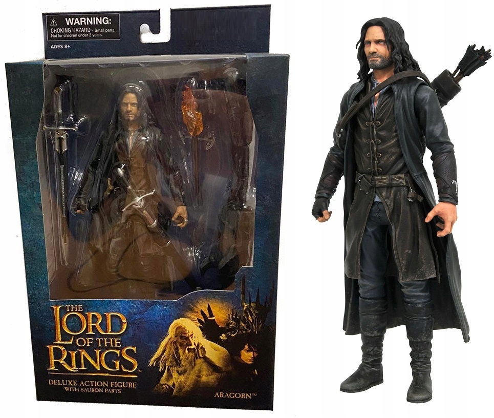 Figurka Aragorn Deluxe 18 cm. Władca Pierścieni Lord of The Rings