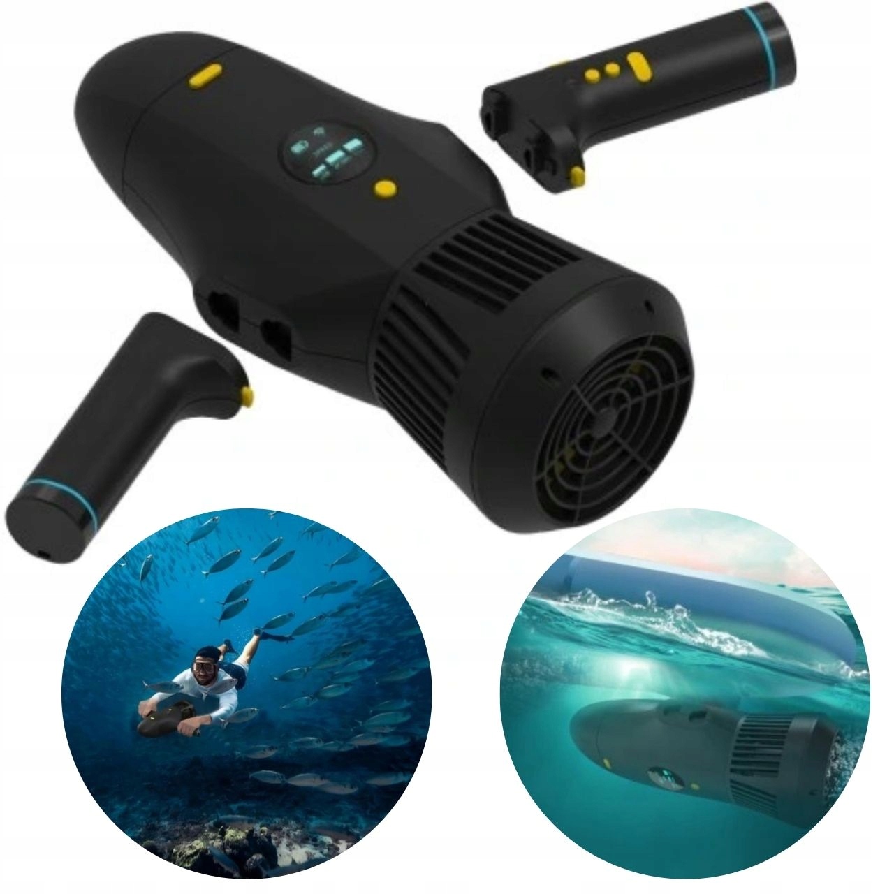 Elektrický podvodní skútr pro potápění, pohon Sup prken a kajaků OceanX