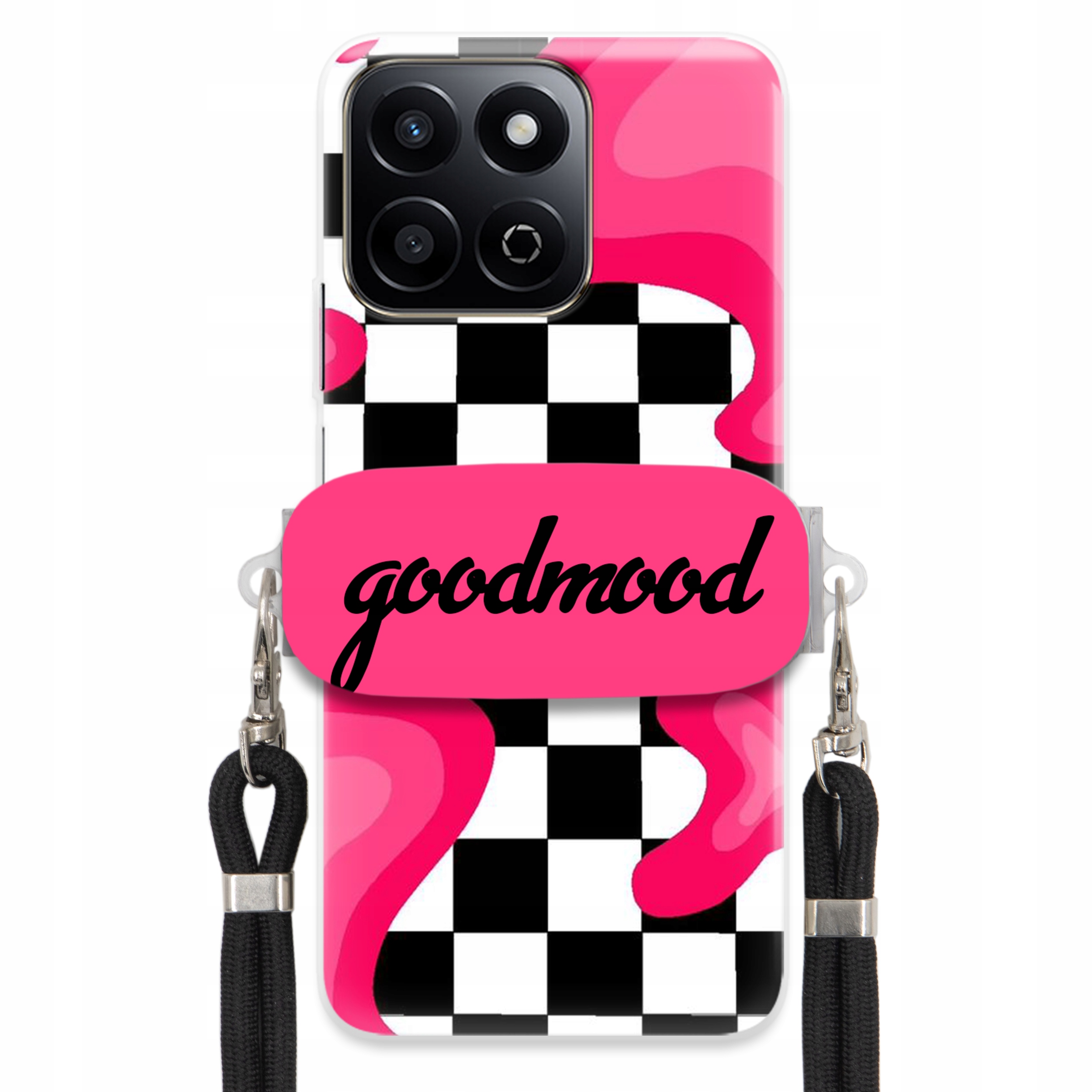 Puzdro Pre Honor 200 Smart Case Set Držiak Na Vodítko Čierny Pre Teen Splash