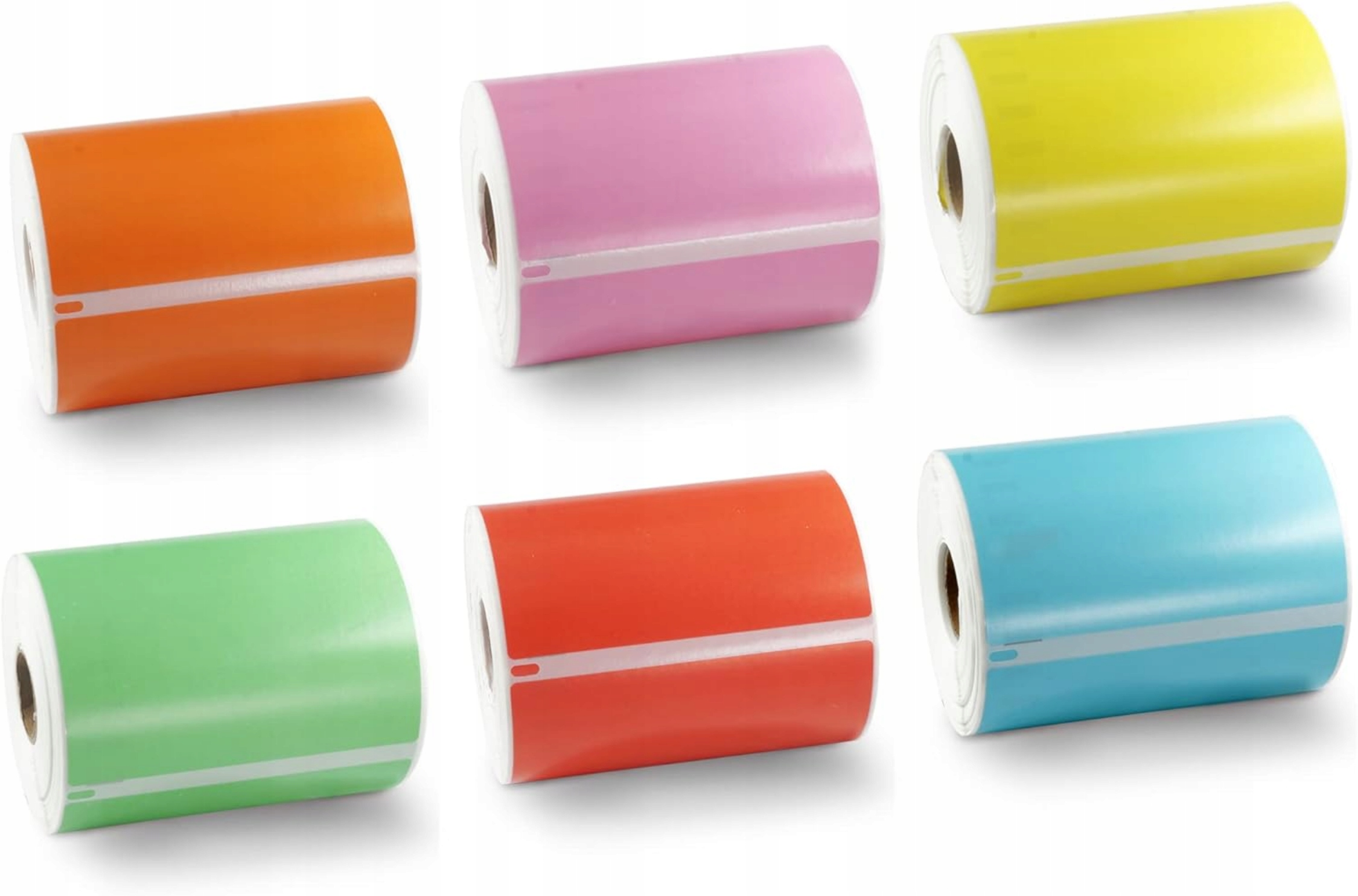 Přepravní štítky 104×159 mm, 6 rolí, barevné, pro Dymo 4XL S0904980