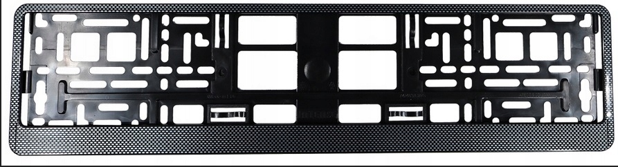 Ramka Tablicy Rejestracyjnej Carbon