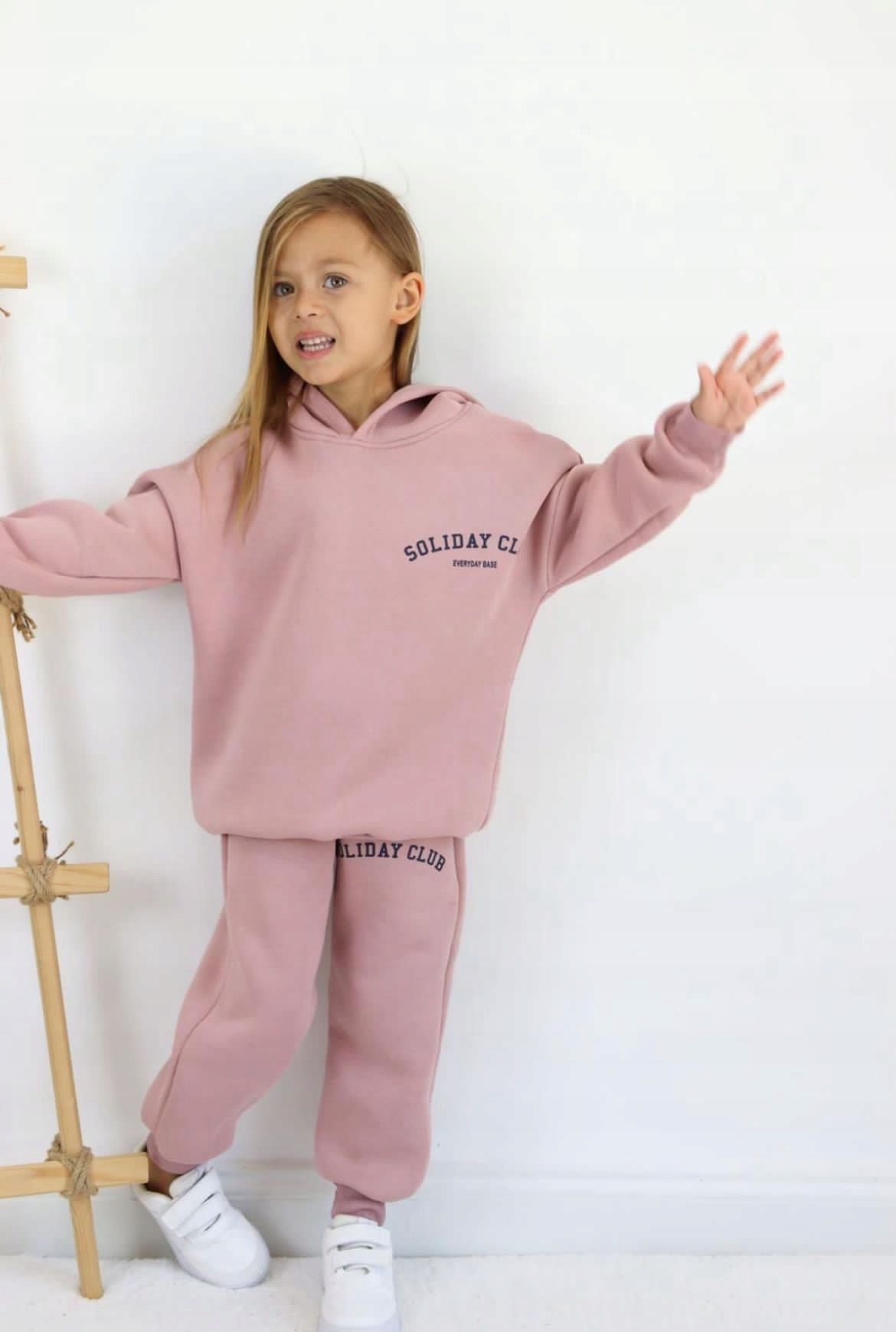 Komplet dresowy dwuczęściowy ciepła bawełna bluza z kapturem kieszenie 110 Marka Inna marka