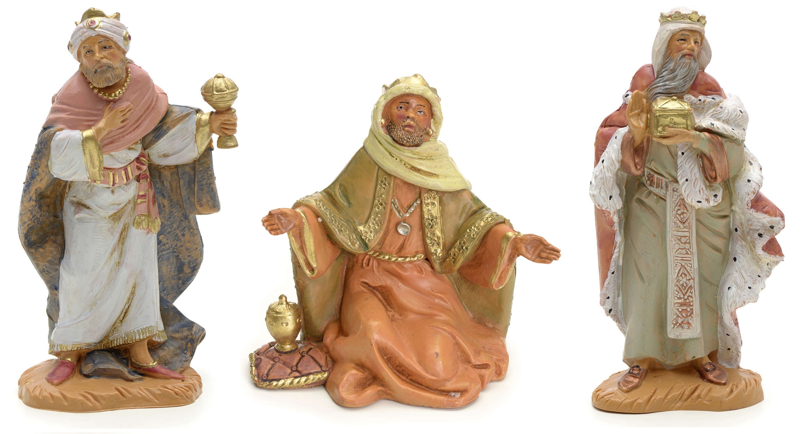 Figúrky Do Betlehema Traja králi Múdri muži Betlehem pre figúrky s výškou 12 cm