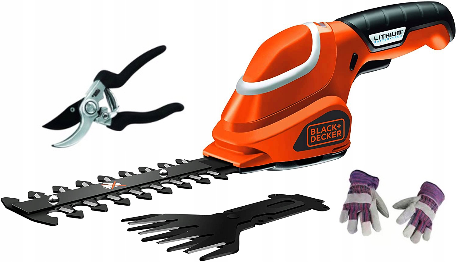 

Black Decker GSL700KIT Nożyce do żywopłotu 1,2Ah
