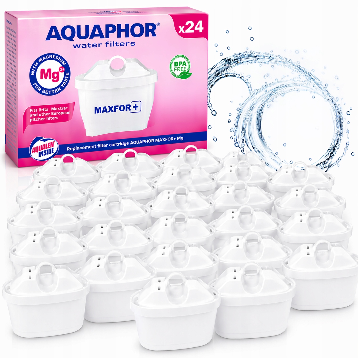 Filtračná patróna do kanvice Aquaphor Maxfor Mg 24 ks