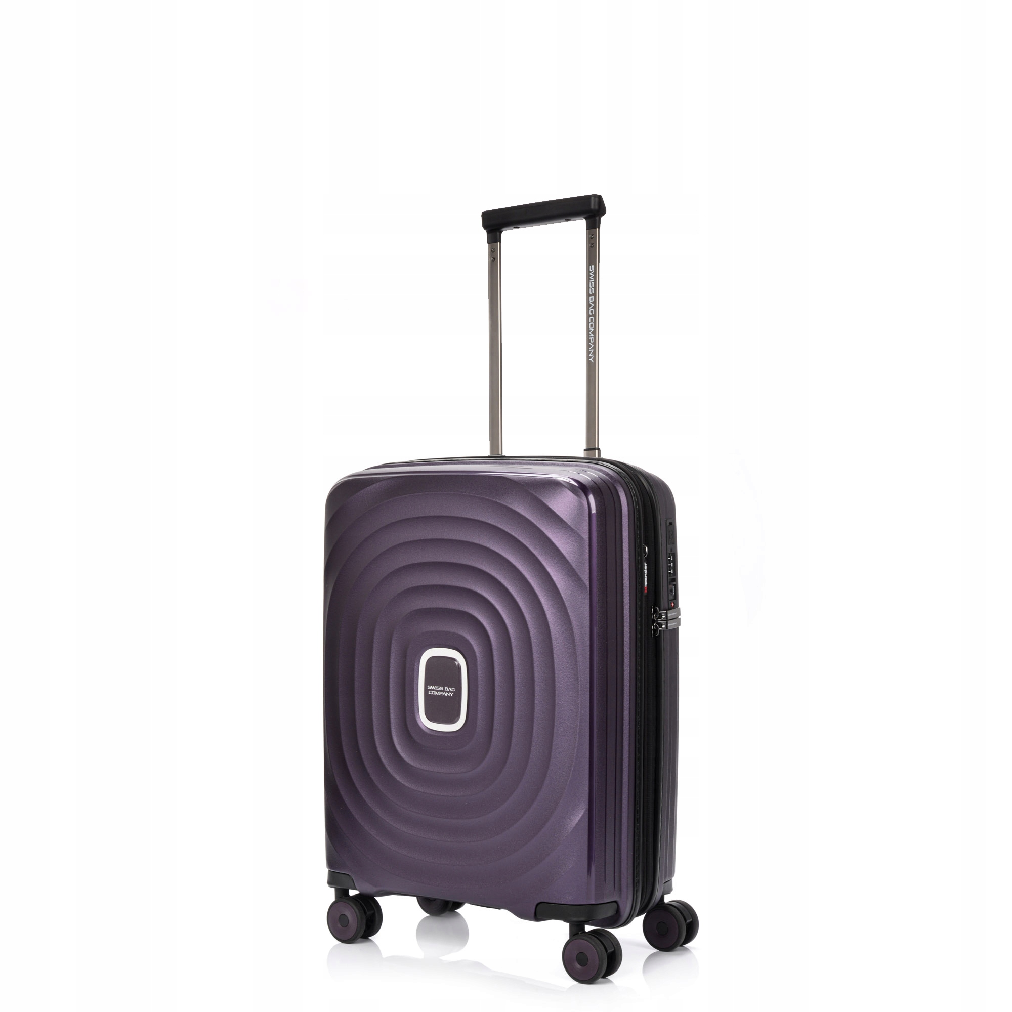 Kabinový kufr polypropylen lehký a odolný SwissBags 49 l Echo 55 cm