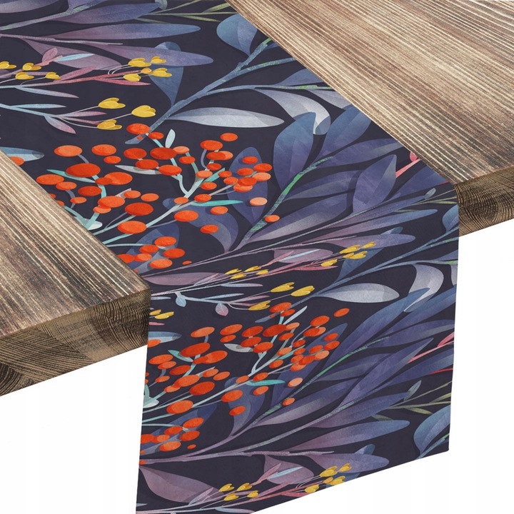 Běhoun na stůl s tištěným motivem 40x180 cm Obraz Květiny