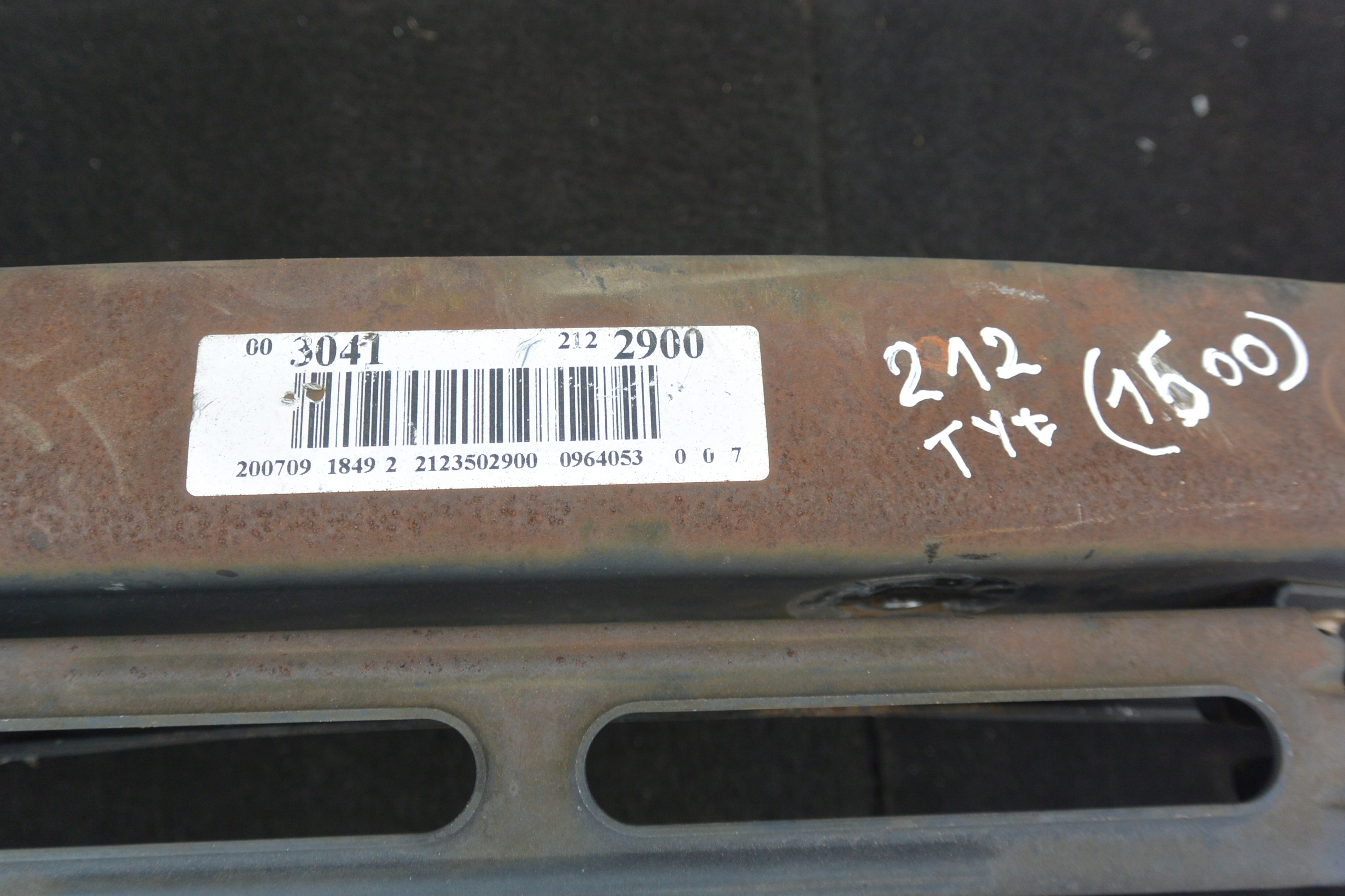 axle beam subframe rear part MERCEDES W212 E-KLASA