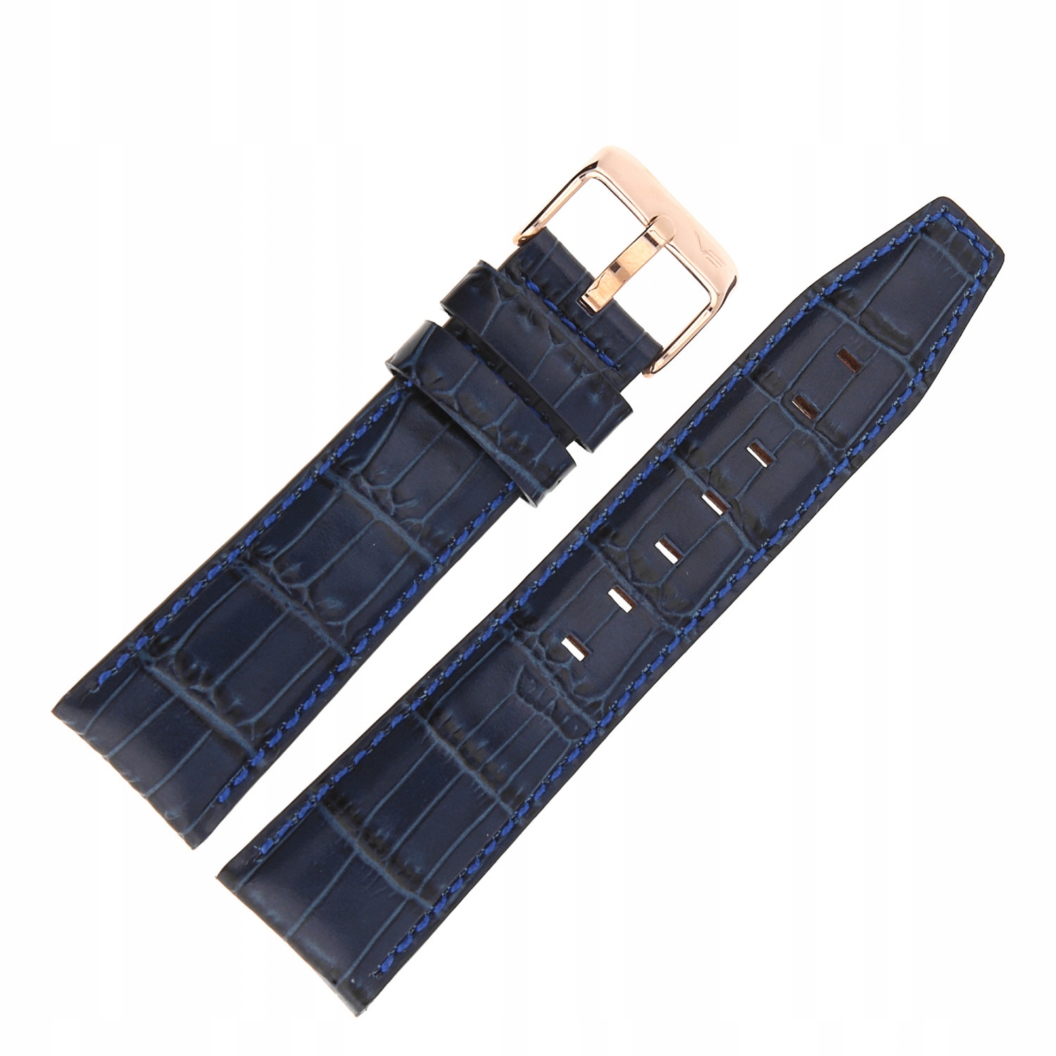 Pásek Gaz-14 Kůže 565 (B596) modrý croco růžový kl.